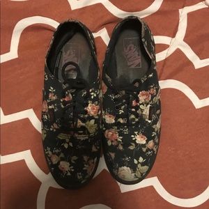 Floral Vans